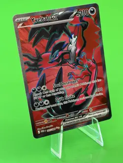 Pokemon Yveltal ex Mega Evolution Perfect Order Ultra Rare Full Art 105/088 NM!! - Image 3