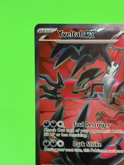 Pokemon Yveltal ex Mega Evolution Perfect Order Ultra Rare Full Art 105/088 NM!! - Image 4