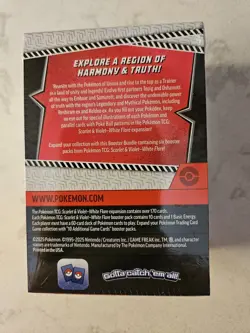 NEW POKEMON TCG Scarlet & Violet White Flare Booster Bundle Factory Sealed Box! - Image 3