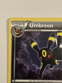 Pokemon tcg Dark Explorers Umbreon (61) Lightly played - Image 2