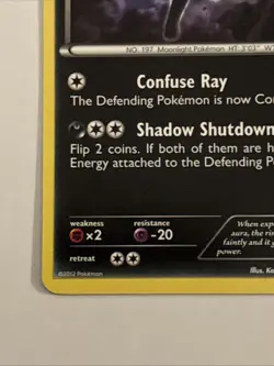 Pokemon tcg Dark Explorers Umbreon (61) Lightly played - Image 5