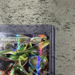 Rayquaza EX XY73 Pokemon TCG XY Black Star Promo Ultra Rare Holo LP - Image 4