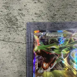 Rayquaza EX XY73 Pokemon TCG XY Black Star Promo Ultra Rare Holo LP - Image 5