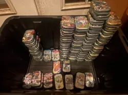 Pokemon Mini Tins Empty Lot Of 85 - Image 1