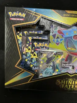 Pokemon TCG Shining Fates Shiny Dragapult VMax Premium Collection NEW & SEALED - Image 2