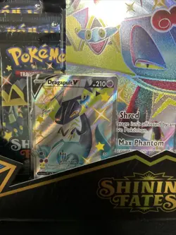 Pokemon TCG Shining Fates Shiny Dragapult VMax Premium Collection NEW & SEALED - Image 5