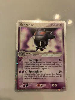 2004 POKEMON Gengar - EX FIRE RED & LEAF GREEN #108 GENGAR EX-HOLO - Image 1
