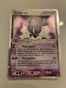 2004 POKEMON Gengar - EX FIRE RED & LEAF GREEN #108 GENGAR EX-HOLO - Image 3