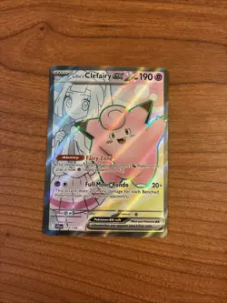 Lillie's Clefairy ex 173/159 Sv09: Journey Together Holo Ultra Rare Pokemon - Image 1