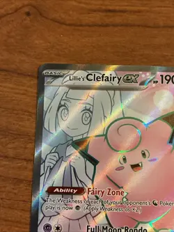 Lillie's Clefairy ex 173/159 Sv09: Journey Together Holo Ultra Rare Pokemon - Image 2