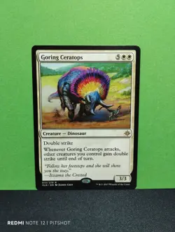 Goring Ceratops / Durchbohrender Ceratops - MTG Magic - Image 1
