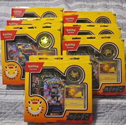 Pokemon TCG: Pokemon Day 2026 Collection Box - 30th Anniversary - Lot Of 9 - Image 1