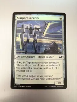 Starport Security - 39 - MTG: Edge of Eternities - Common - FOIL - Image 1