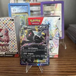 Umbreon EX 55/124 Fates Collide Holo LP Pokemon TCG - Image 1