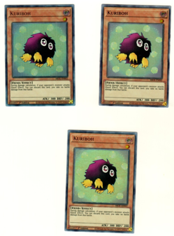 Set Of 3 Kuriboh BROL-EN062 Foil Brothers Of Legend 1st Edition Ultra Rare - Image 1