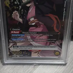 Union Arena Nezuko Kamado BT/KMY #011 2 Star Raid Trigger PSA 10 2025 - Image 4
