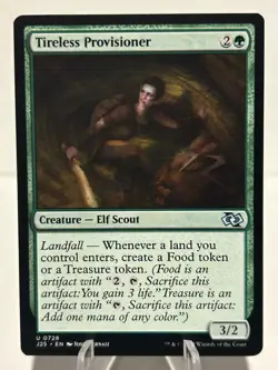 Tireless Provisioner 728 U Foundations Jumpstart NM MTG - Image 1