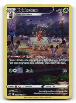 Kricketune GG02/GG70 - Crown Zenith Galarian Gallery - Pokemon Card NM/M - Image 1