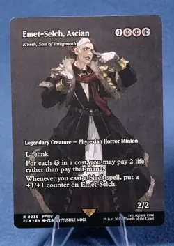 Emet-Selch, Ascian - K'rrik, Son of Yawgmoth (Showcase) FINAL FANTASY Mtg 🔮 A - Image 1