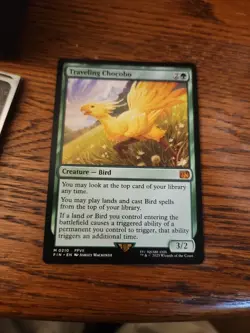 Traveling Chocobo - MTG - NM - x1 - Image 1