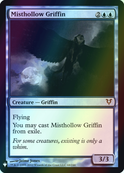 MTG Misthollow Griffin Foil ** The List ** English (NM) - Image 1