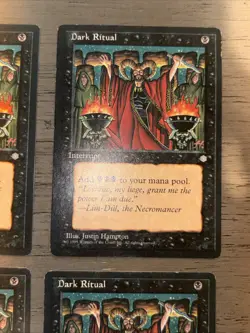 MTG - Magic The Gathering - Dark Ritual X 4 - Ice Age -LP - Image 4