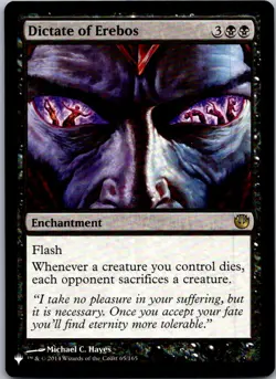 Dictate of Erebos The List Reprints NM Normal - Image 1