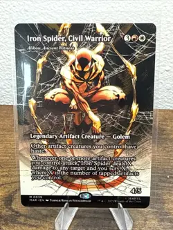 Iron Spider, Civil Warrior - Alibou, Ancient Witness (Borderless) Marvel... - Image 1