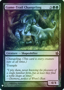 MTG Game-Trail Changeling Foil ** The List ** English (NM) - Image 1