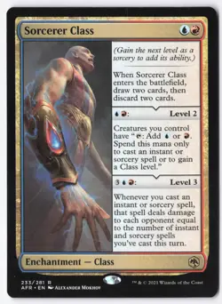 Sorcerer Class Normal R Adventures in the Forgotten Realms 233 NM - Image 1