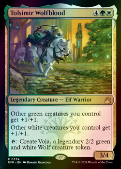 MTG Tolsimir Wolfblood Foil ** Ravnica Remastered ** English (NM) - Image 1