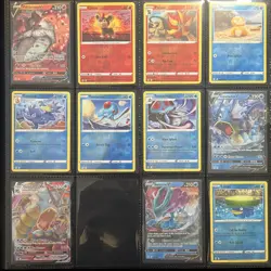 Pokemon Evolving Skies Near Complete Reverse Holo/Holo Set With V/VMax/VStars - Image 3