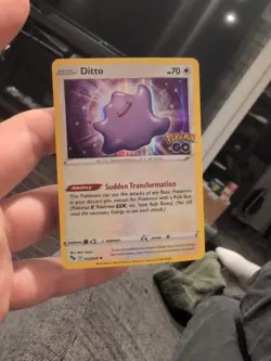 Ditto 053/078 Pokemon GO Holo Mint Condition - Image 1