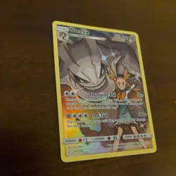 Pokemon TCG STEELIX Sun & Moon - Cosmic Eclipse 247/236 Holo Secret Rare NM - Image 2