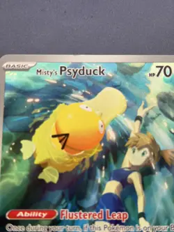 Pokemon TCG Misty's Psyduck #193/182 Destined Rivals See Pics - Image 2