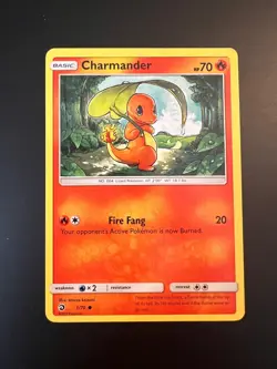 CHARMANDER 1/70 DRAGON MAJESTY POKEMON NM - Image 1