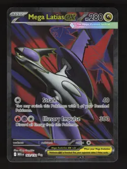 Mega Latias EX 163/132 Pokemon Mega Evolution Holo Full Art Card - Image 1