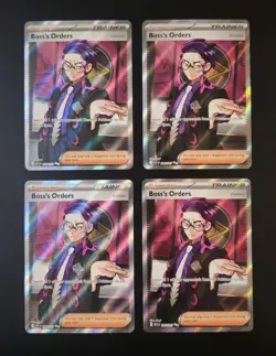 Boss’s Orders 256/217 Ultra Rare Full Art Pokemon TCG Ascended Heroes NM - Image 1