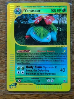Venusaur 68/165 Reverse Holo Expedition Base Set (EX) Pokemon Card - Image 2