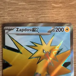 Zapdos EX 192/165 Holo Pokemon TCG Sv: Scarlet & Violet 151 - Image 2