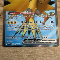Zapdos EX 192/165 Holo Pokemon TCG Sv: Scarlet & Violet 151 - Image 3