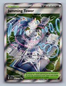 Jamming Tower Full Art Ultra Rare 261/217 Pokemon Ascended Heroes English NM - Image 1