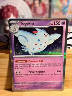 TOGEKISS 085/197 Obsidian Flames Rare Holo Pokemon TCG Near Mint - Image 1