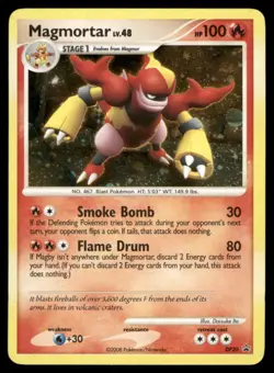 Magmortar Diamond and Pearl Promos #DP20 Holo Pokemon Card - Image 1