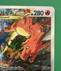 2022 Pokemon SWSH Black Star Promo Charizard VSTAR SWSH262 Ultra Premium NM - Image 3