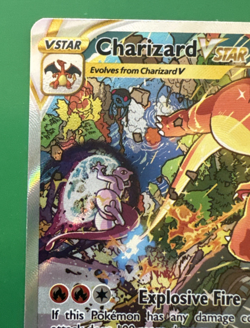 2022 Pokemon SWSH Black Star Promo Charizard VSTAR SWSH262 Ultra Premium NM - Image 4