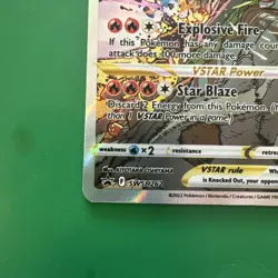 2022 Pokemon SWSH Black Star Promo Charizard VSTAR SWSH262 Ultra Premium NM - Image 5
