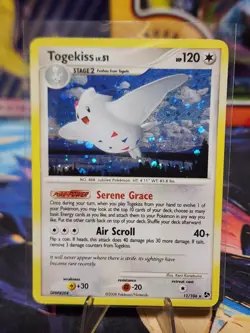 Pokemon TCG Togekiss 11/106 Holographic Rare Great Encounters MP - Image 1