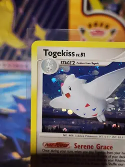 Pokemon TCG Togekiss 11/106 Holographic Rare Great Encounters MP - Image 3