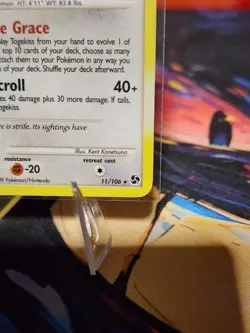 Pokemon TCG Togekiss 11/106 Holographic Rare Great Encounters MP - Image 5